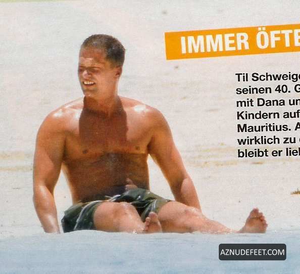 Til Schweiger Feet Aznudefeet Men