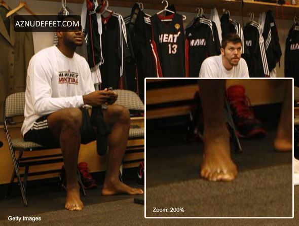 Lebron James Feet Aznudefeet Men