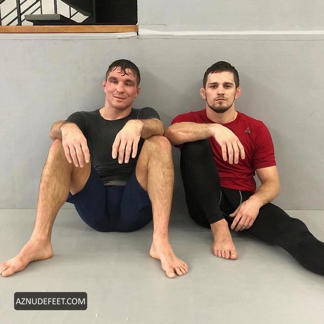 Darren Elkins Feet Aznudefeet Men