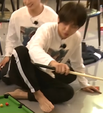 V