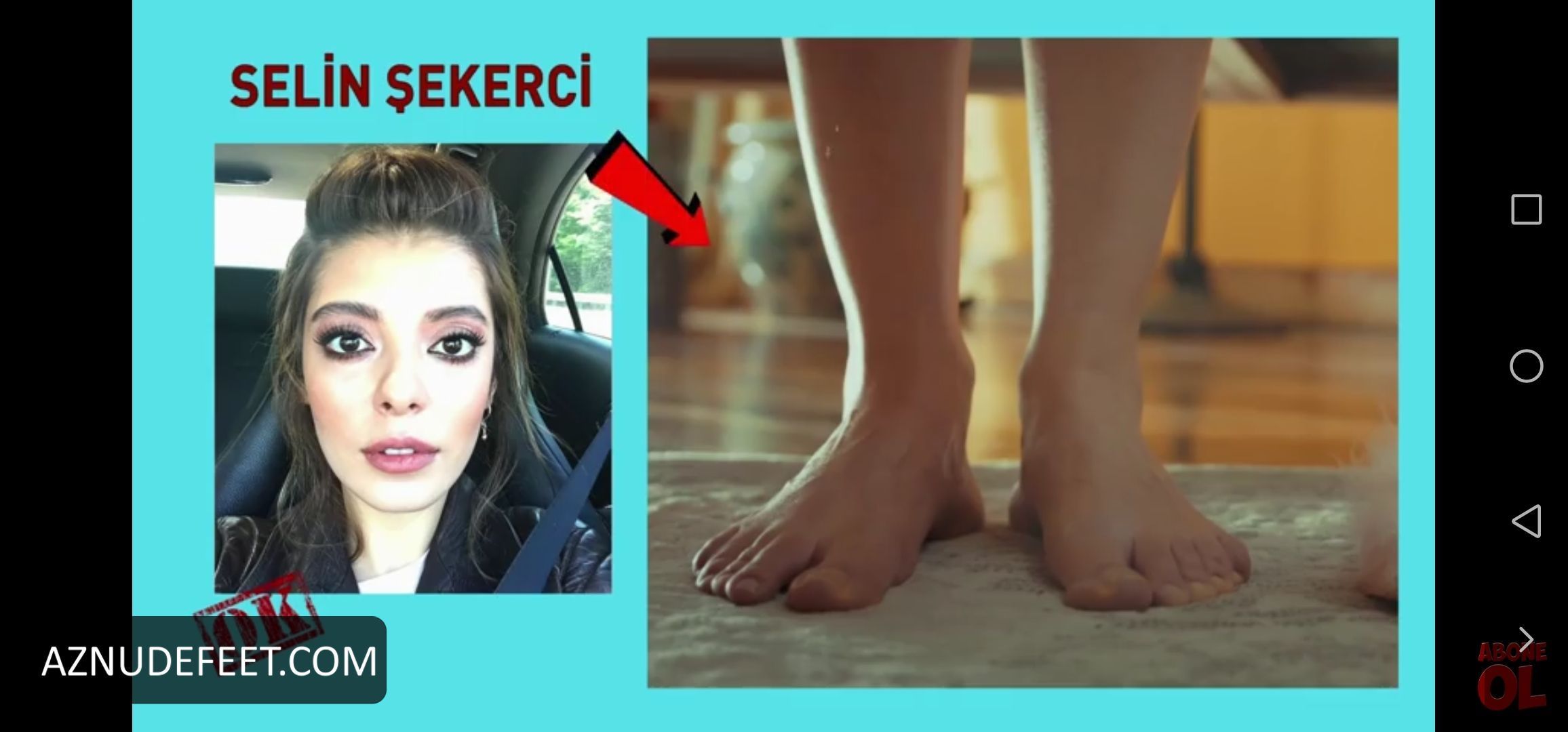 SELIN SEKERCI Feet - AZNudeFeet