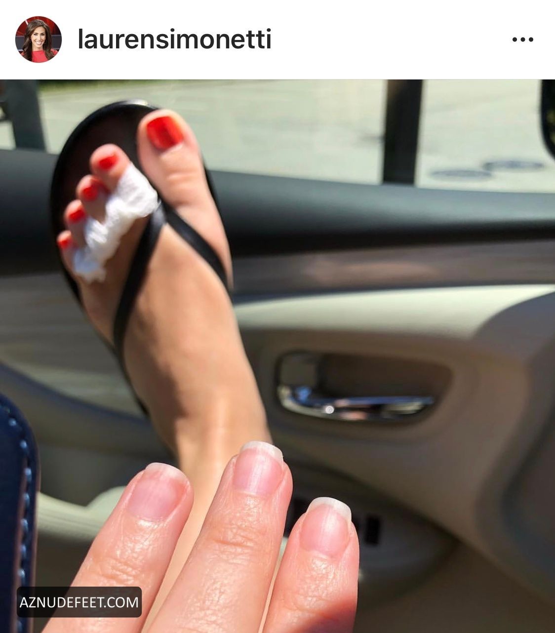 LAUREN SIMONETTI Feet - AZNudeFeet