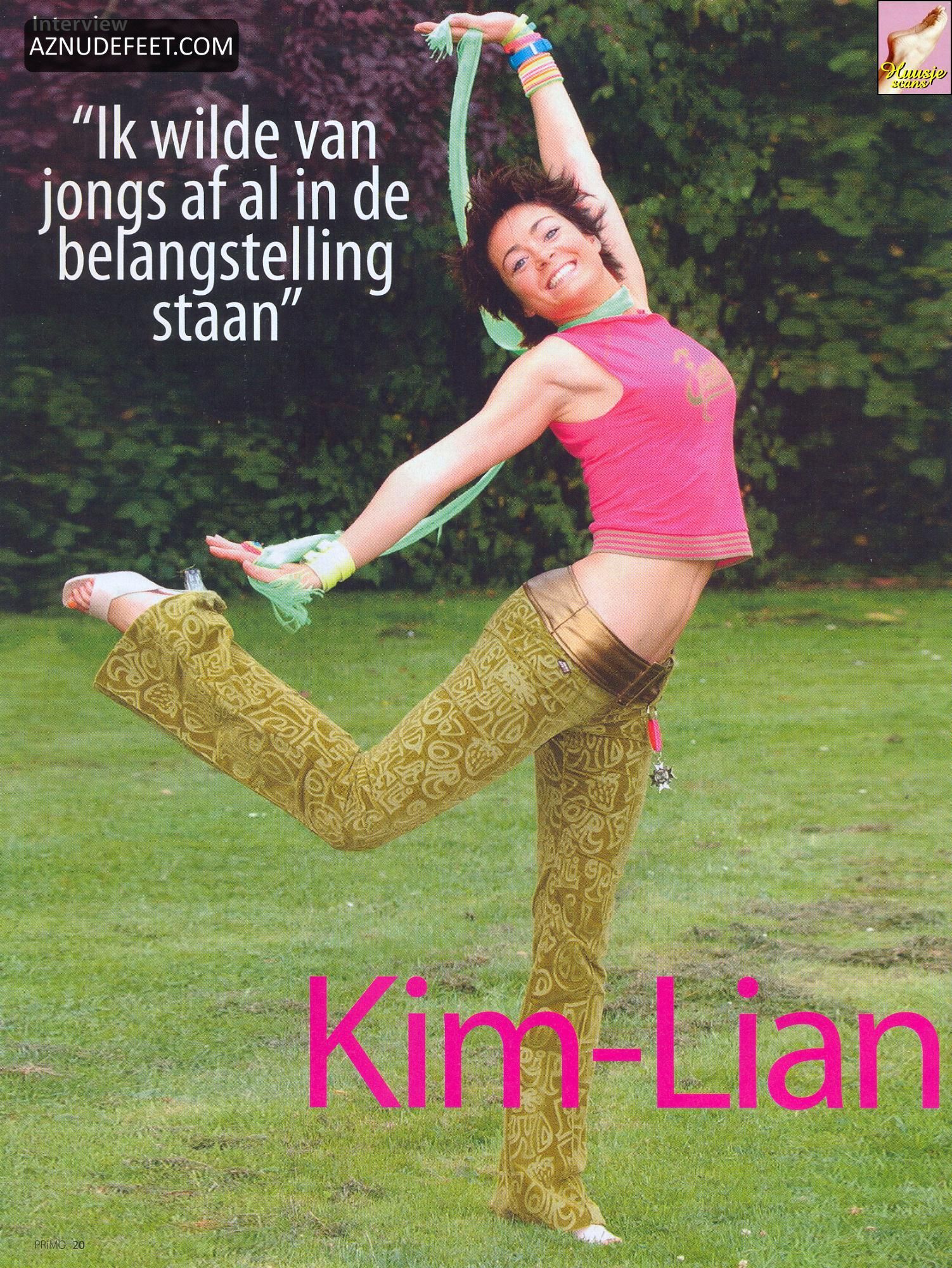 KIM-LIAN VAN DER MEIJ Feet - AZNudeFeet