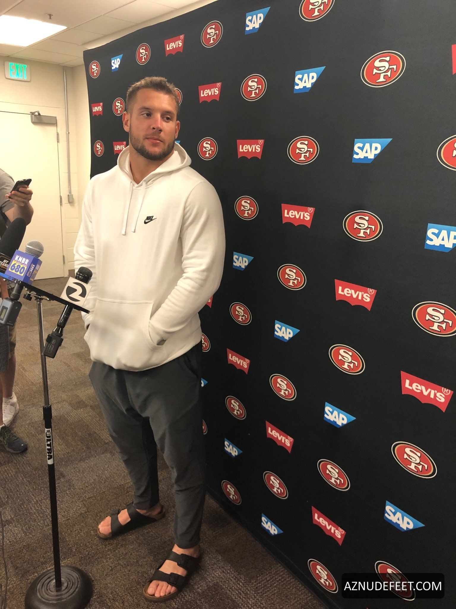 NICK BOSA Feet AZNudeFeet Men