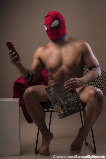 Sensual Spiderman